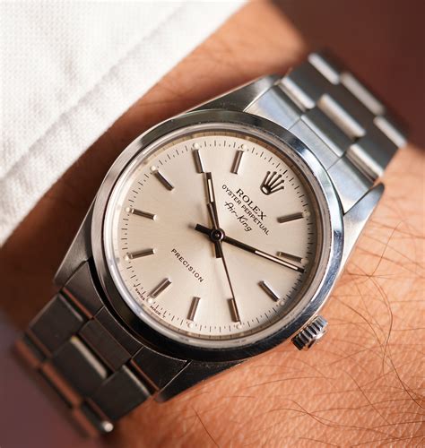 rolex air king 1981|rolex air king 14000 history.